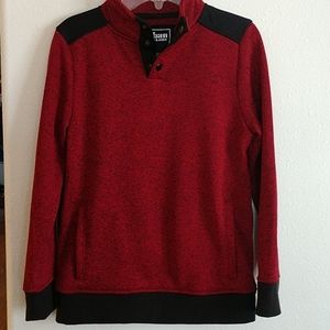 Boys Burgundy (not red) Shirt